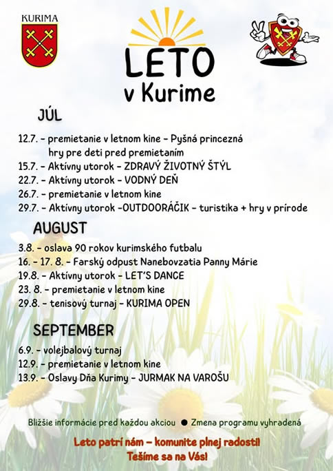 Akcie v lete plagát